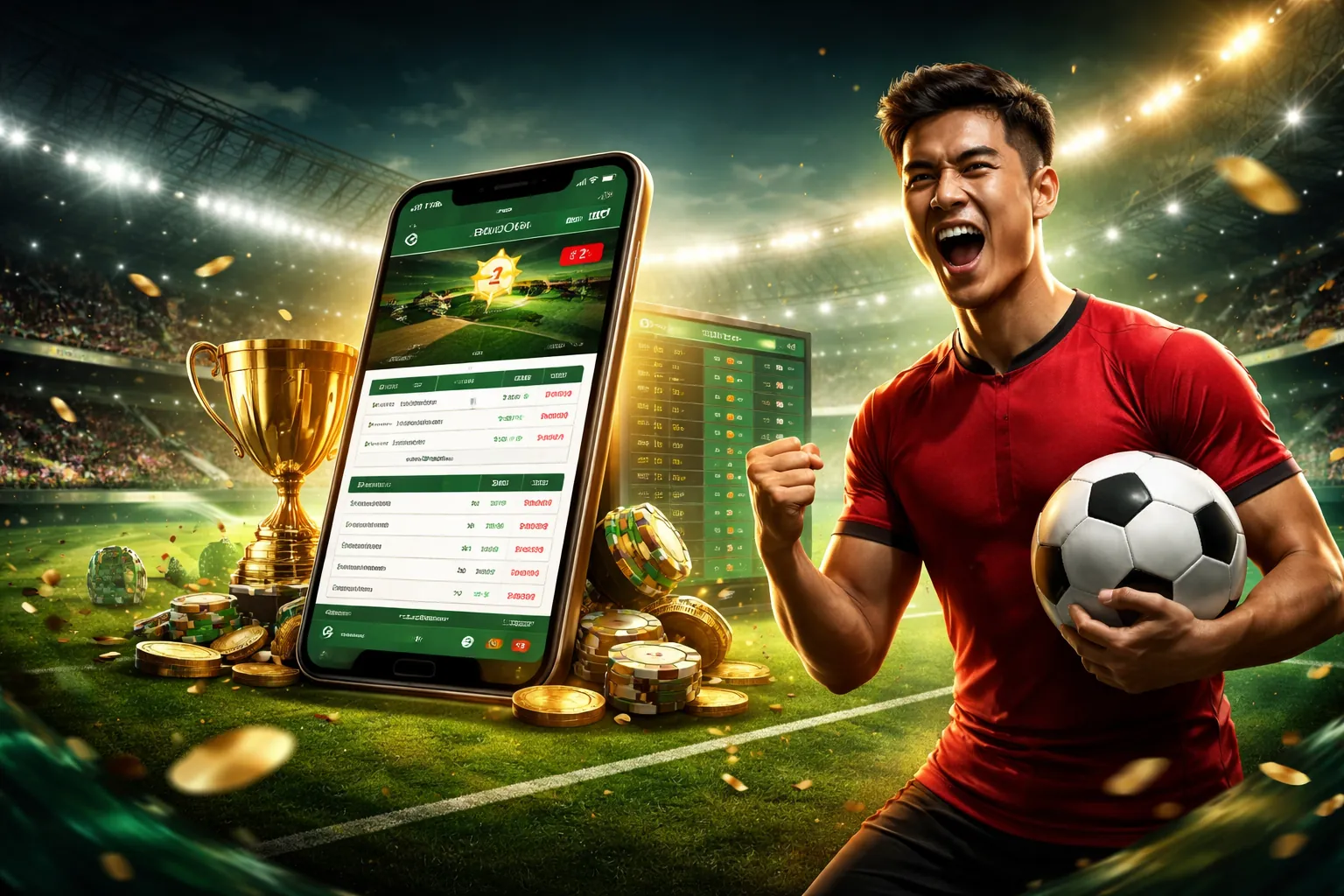 Giao diện ứng dụng 8bet app trên điện thoại di động